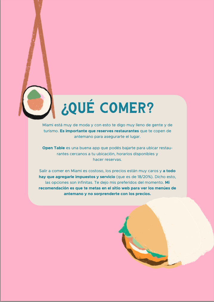 Guía - Carito por Miami